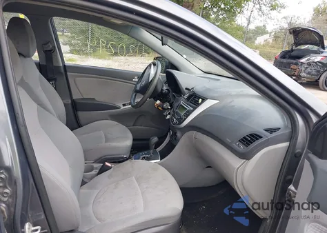 2012 Hyundai Accent Gls from USA, damaged, VIN KMHCT4AE9CU197961